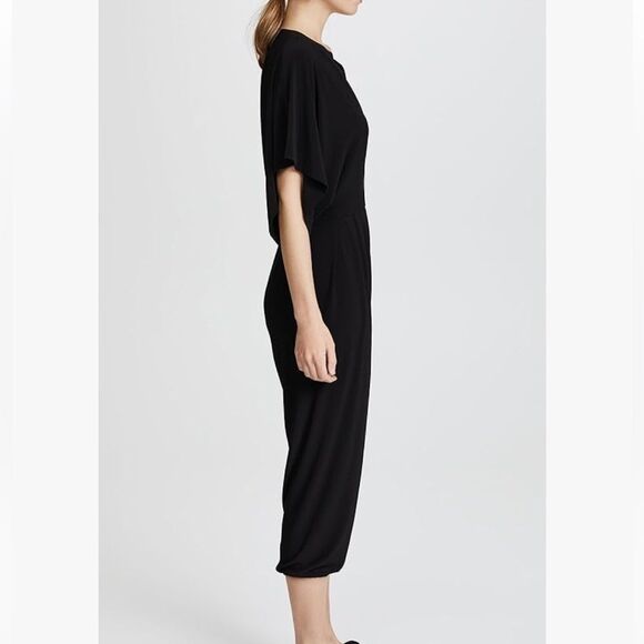 KAMALIKULTURE Women's Rectangle Jog Jumpsuit, Black - Picture 2 of 6